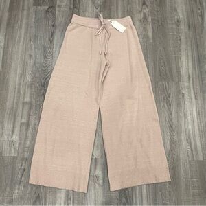 Vici knit wide leg sweat pants